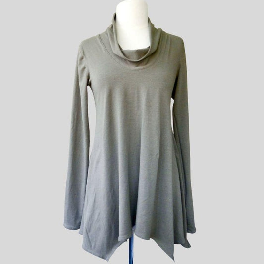 wool tunic top | Made in Canada organic women's shirts and tunics | Econica 