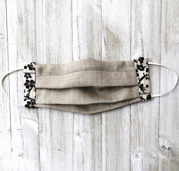 linen face mask