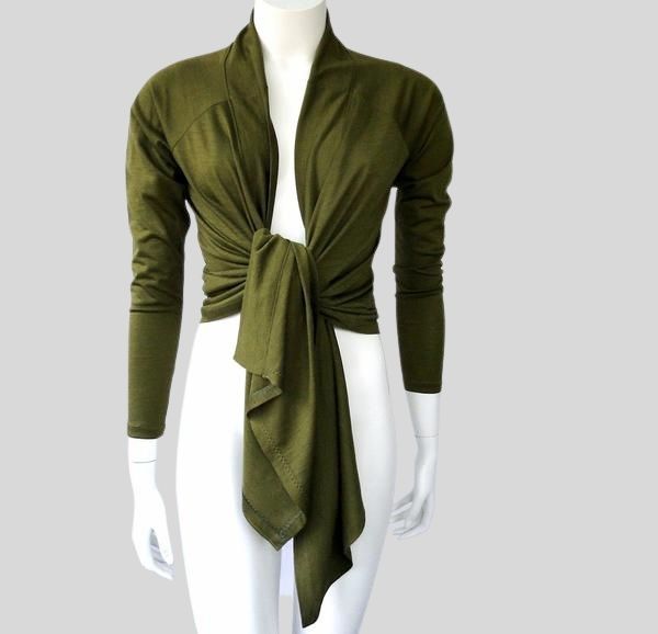 Shop merino wool wrap top | Shop merino clothing for women | Made in Canada