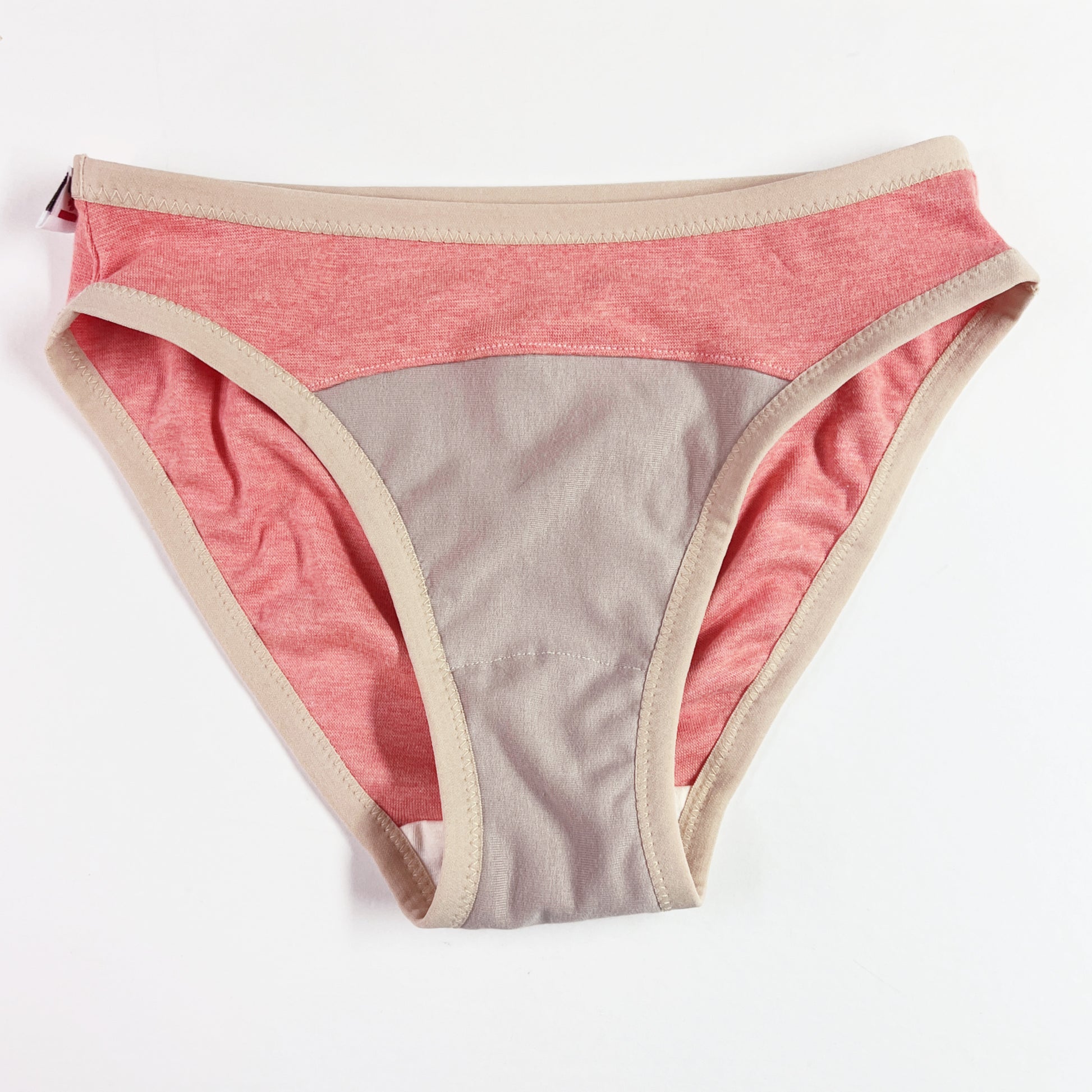 100% Organic Cotton Panties. Bikini String Low Rise. Sustainable