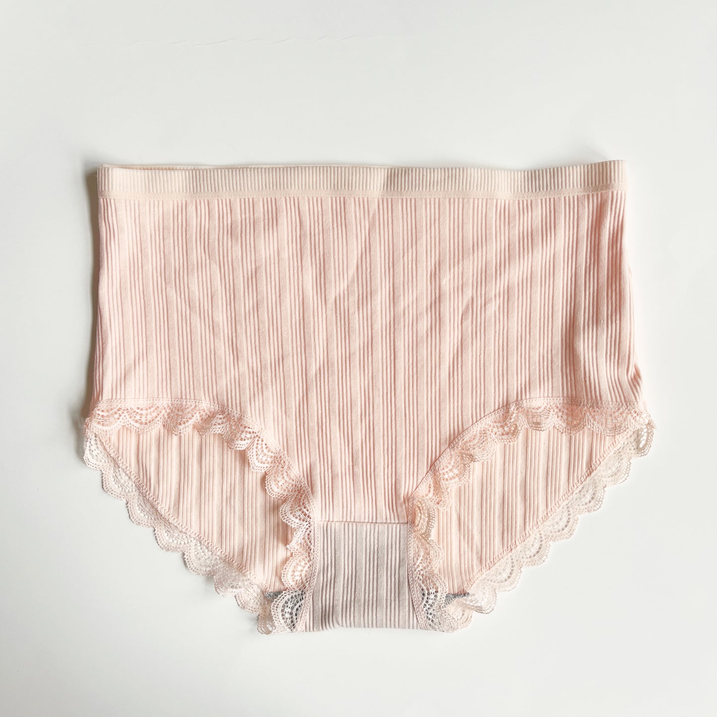 pink cotton high waist panties