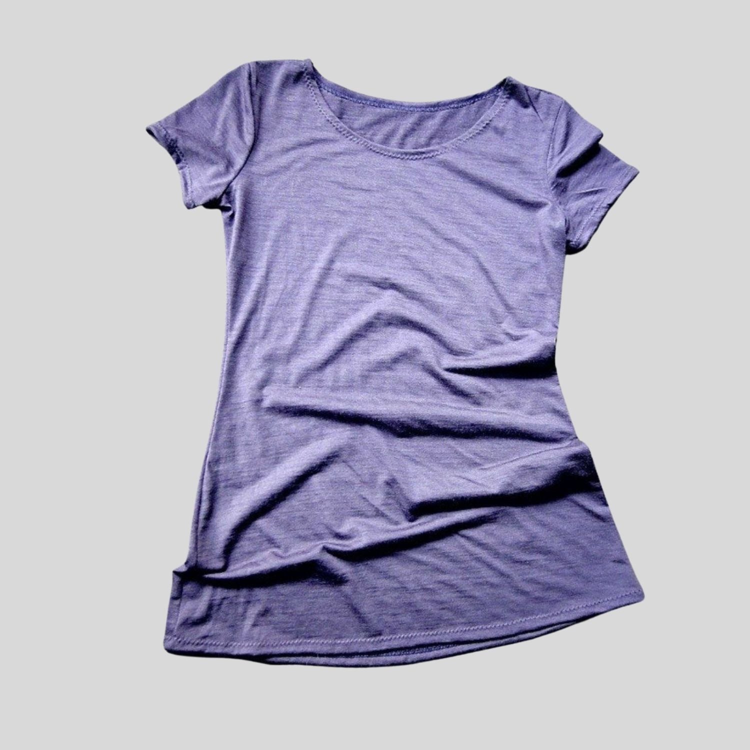 Merino wool t top shirt women's