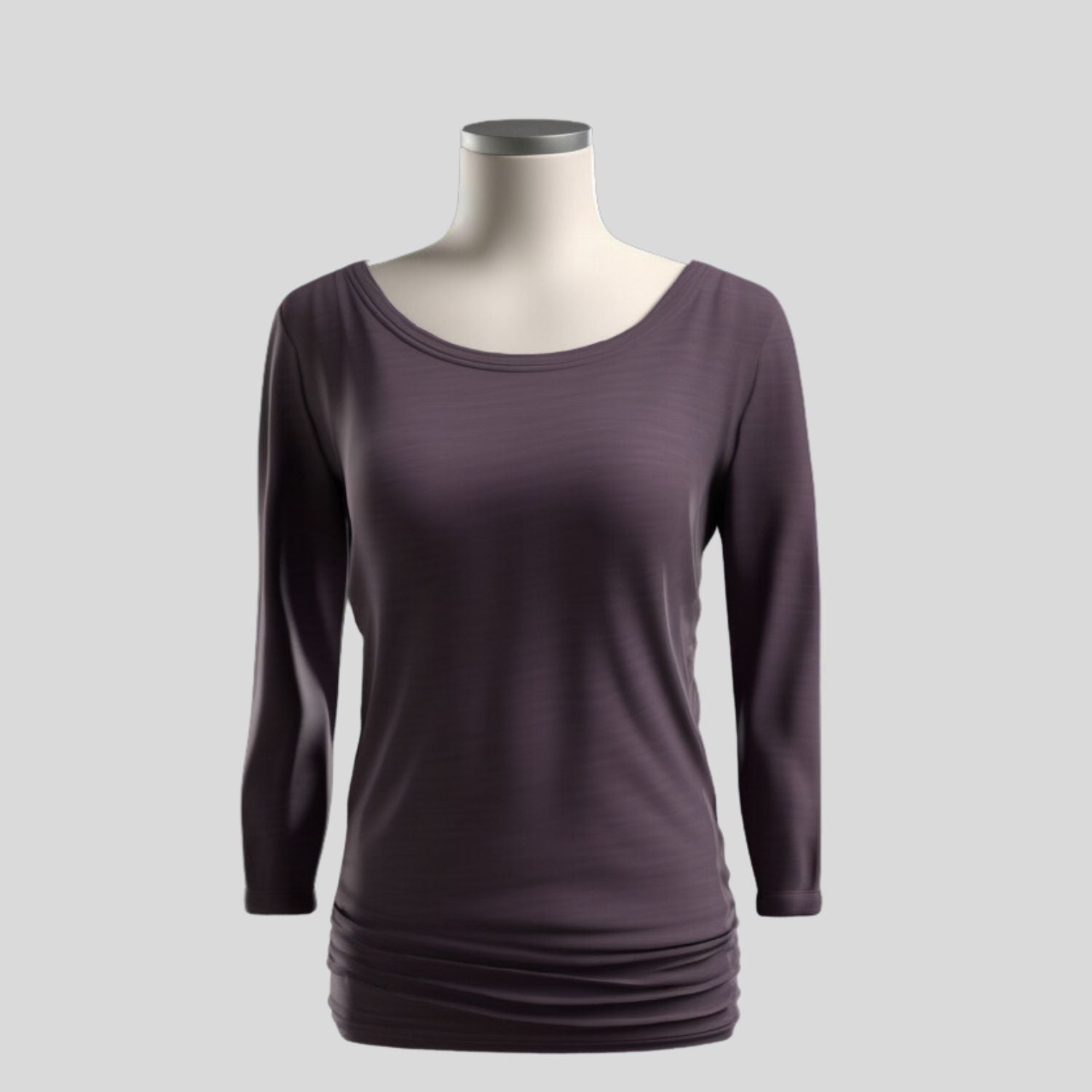 Made in Canada black dolman women's tops | Econica organic cotton clothing shop for women | 