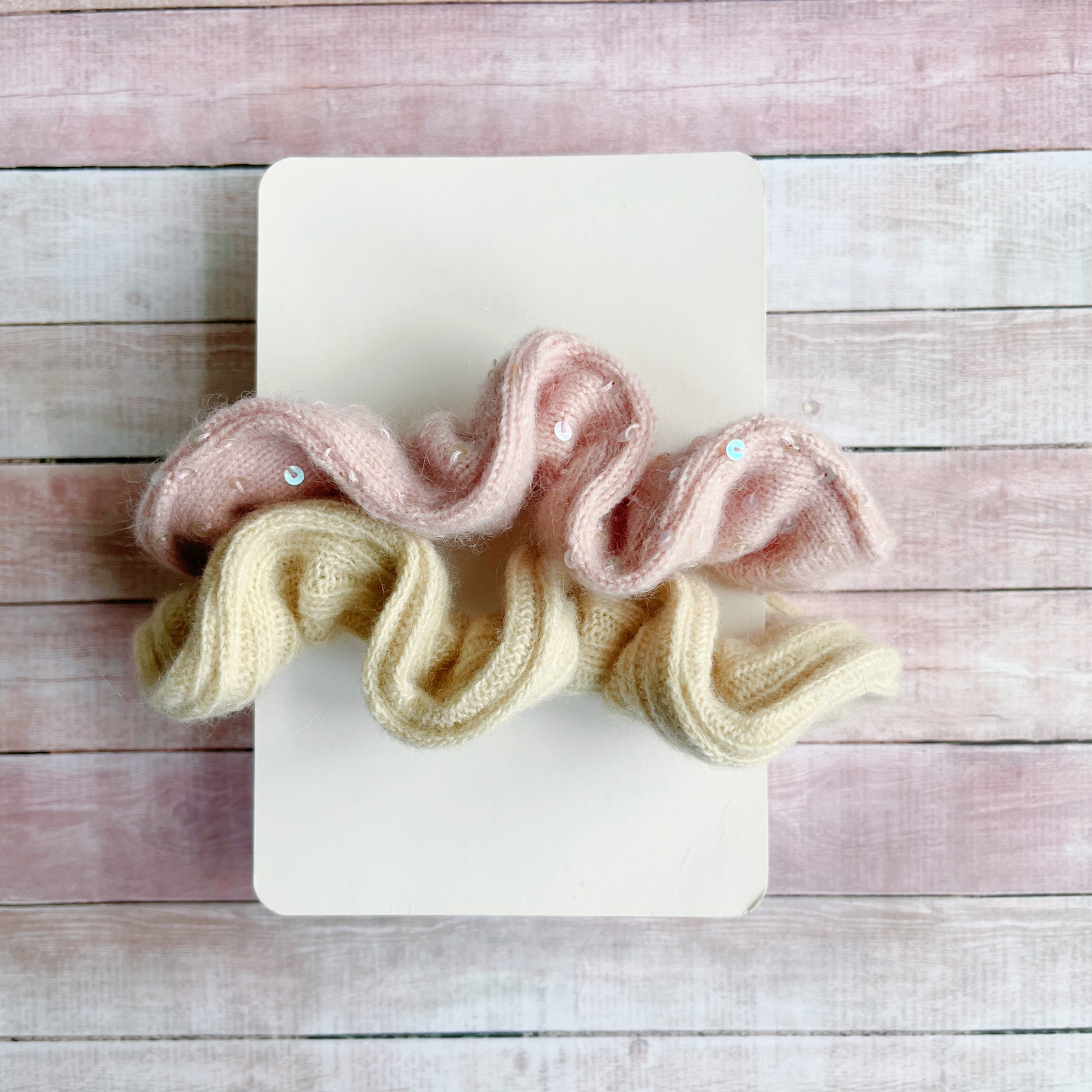 Pure cashmere hair ties | Cashmere scrunchies | Made in Canada