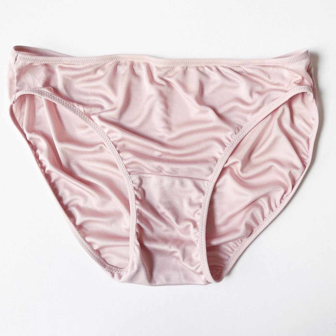 Rose silk panties for women | Made in Canada lingerie 