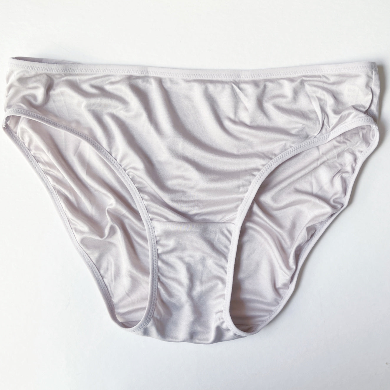 Womens Satin Panties Gift Box, Ivory Silk Knickers, Low Rise