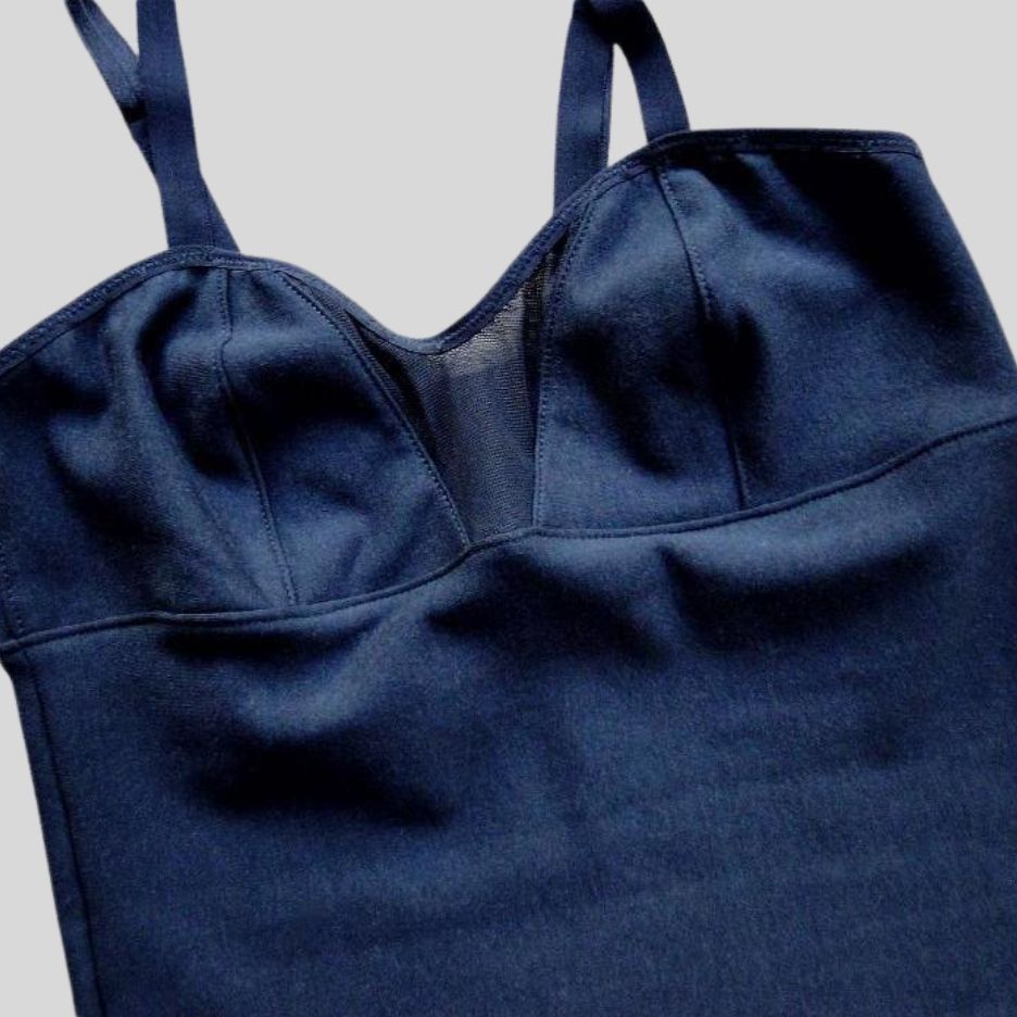 Long organic bralette tank top | Shop women's bra tops from Canada 